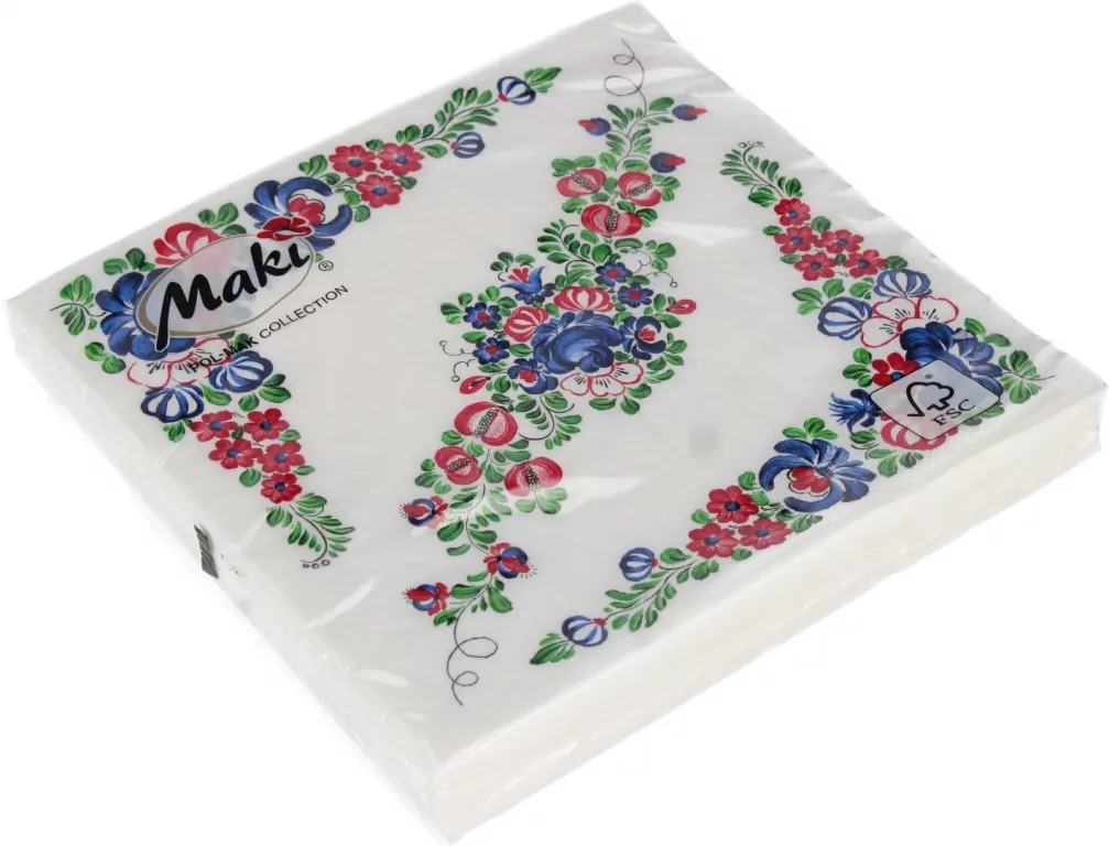 SERWETKA PAP 3W 330X330 FAJANS 61301 PM OP - tantis.pl