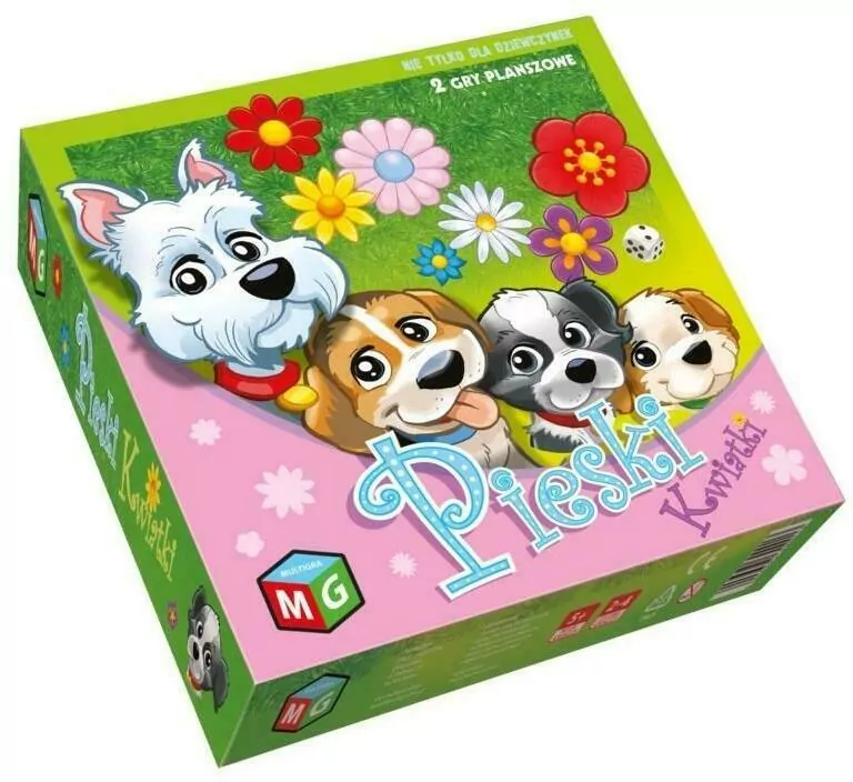 Pieski Kwiatki. Gra - tantis.pl
