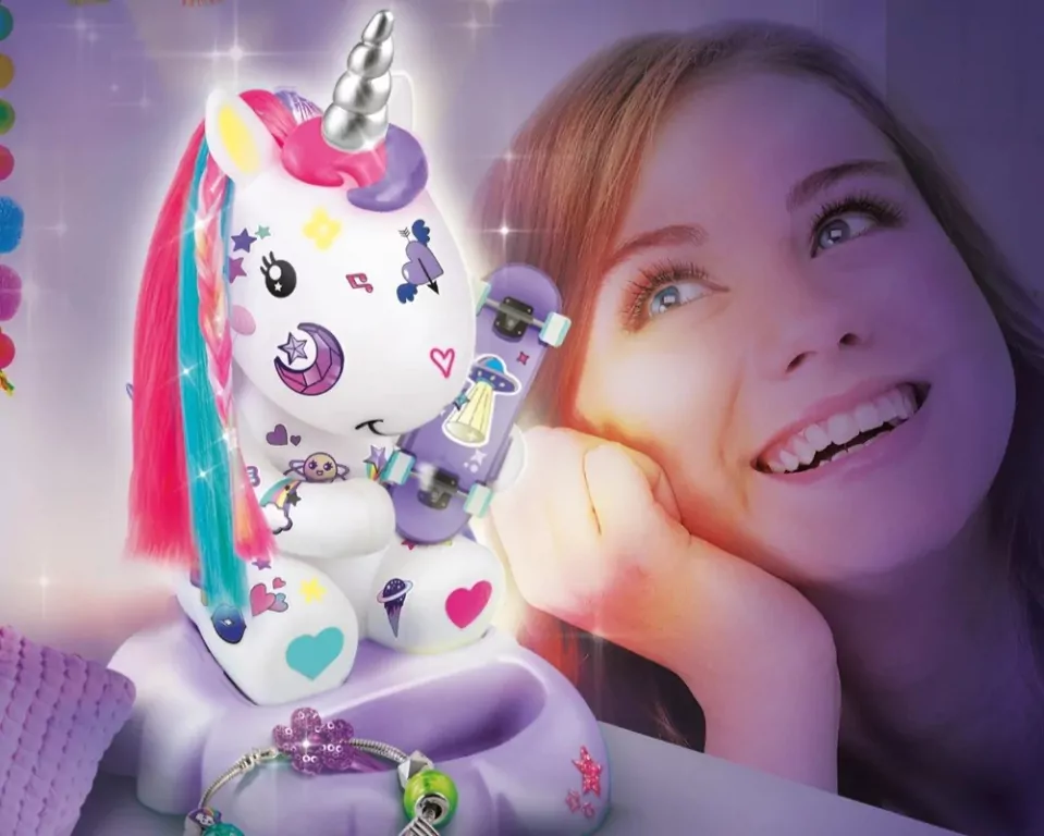 Epee. Świecące Dekorożce. Jednorożec DIY Deluxe 60086 - tantis.pl