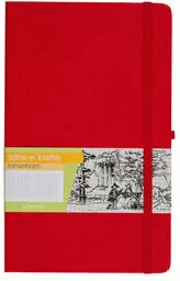 Notes A6 Kratka Romantyzm Czerwony ANTRA - tantis.pl