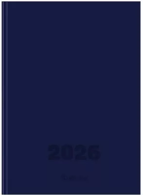 Kalendarz 2026 A5 dzienny Szefa DTP granat HERLITZ