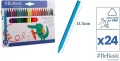 Kredki plastikowe 24 kolory - tantis.pl