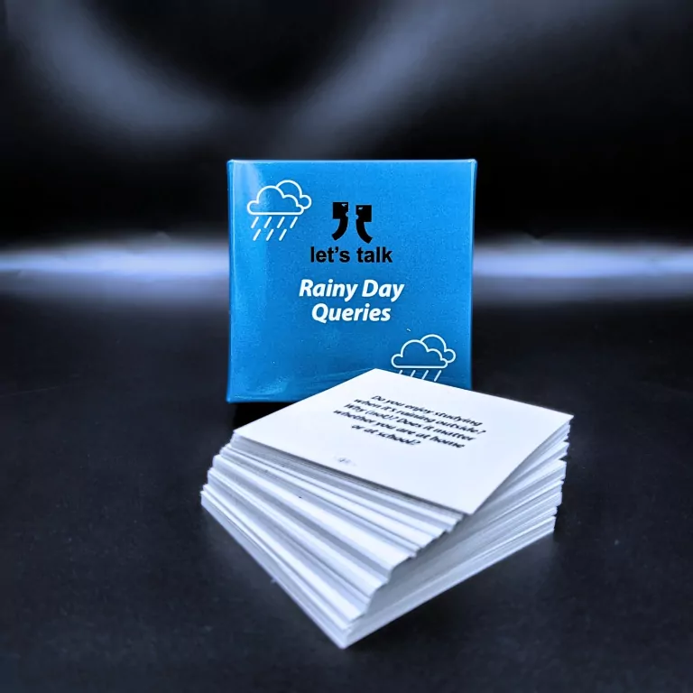 Karty konwersacyjne mini. Rainy Day Queries - tantis.pl