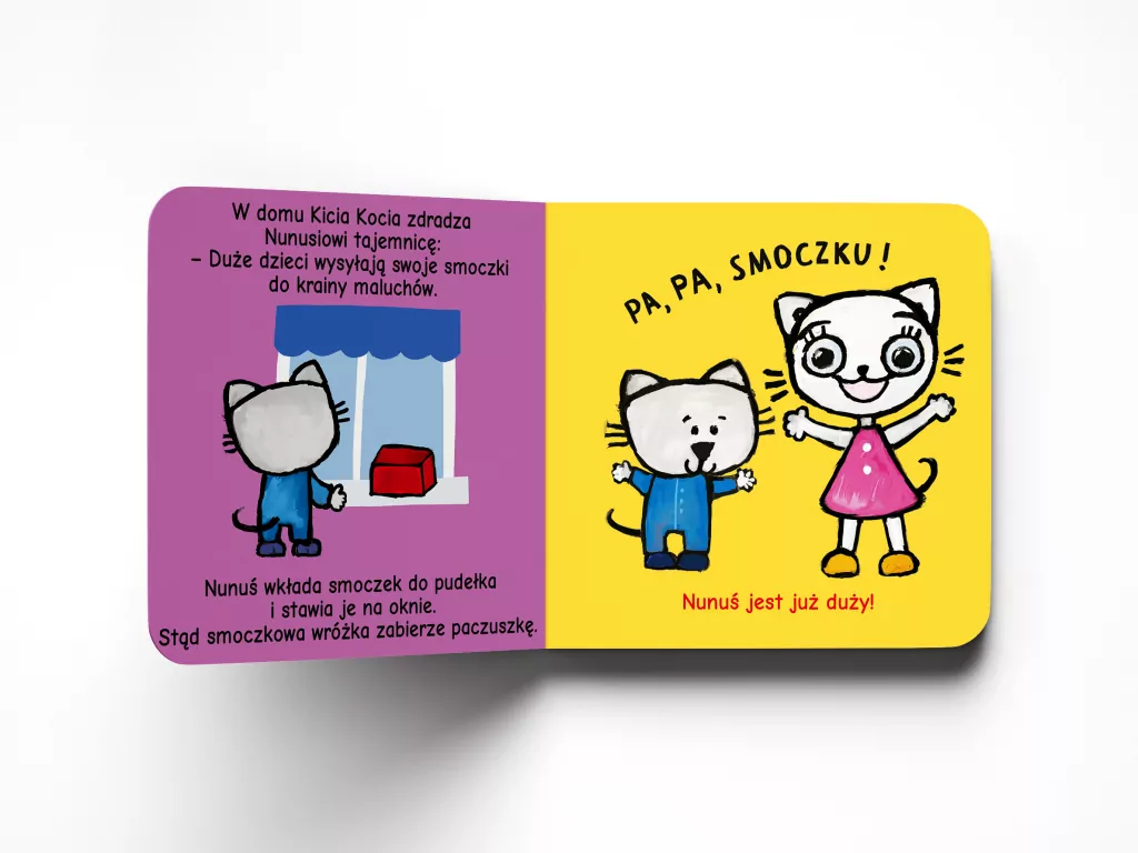 Kicia Kocia i Nunuś. Pa, pa smoczku! - tantis.pl