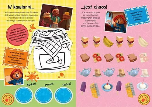 Zawody. Przygody Misia Paddingtona. Moje pierwsze zadania do wyklejania - tantis.pl