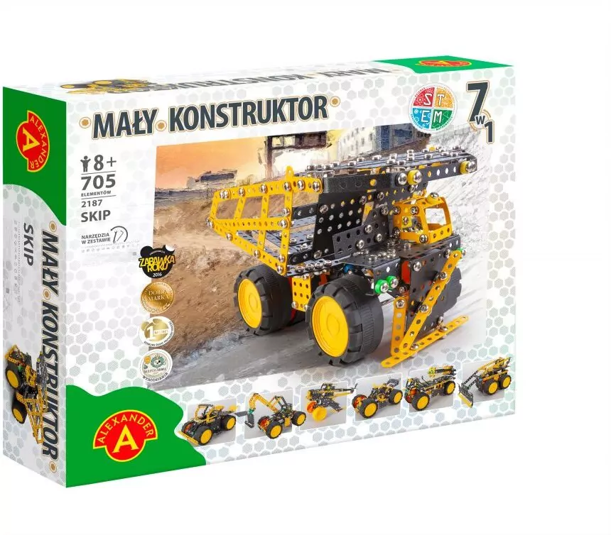 Mały Konstruktor 7w1 Skip - tantis.pl