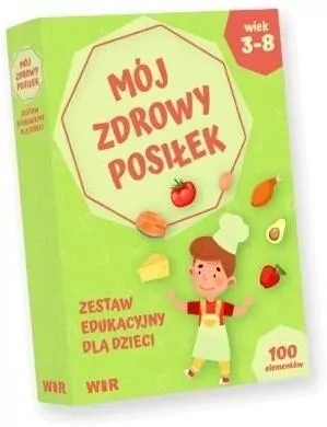 Mój zdrowy posiłek. Zestaw edukacyjny dla dzieci - tantis.pl