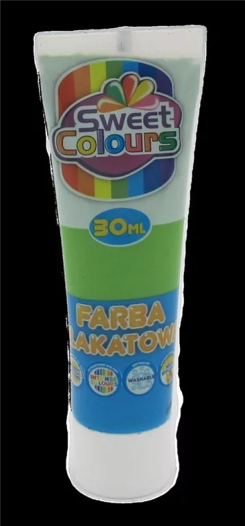 Farba plakatowa w tubie zieleń jasna 30ml - tantis.pl