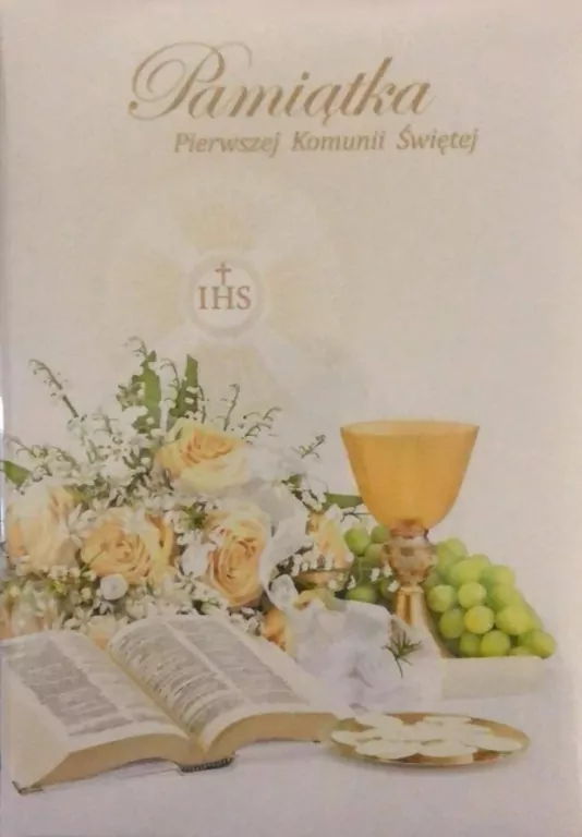 Książeczka brokat A5: Komunia - tantis.pl