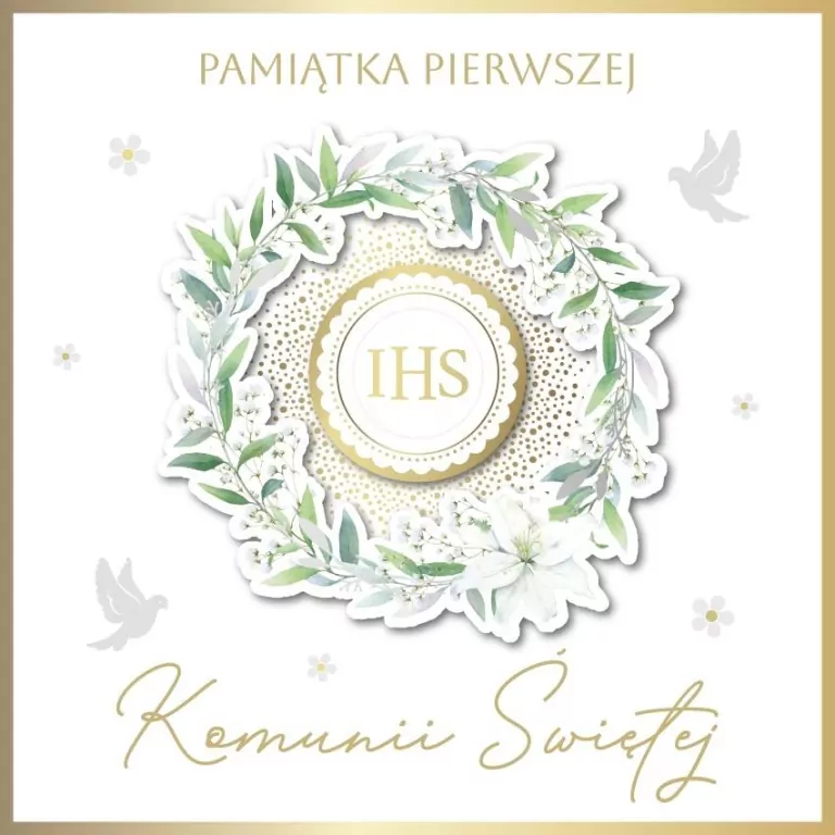 Pamiątka książeczka Komunia - tantis.pl