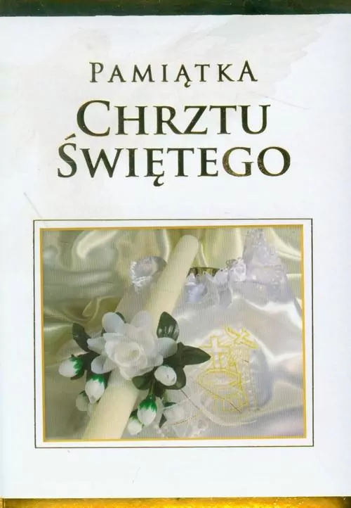 Pamiątka Chrztu Świętego - kremowa - tantis.pl