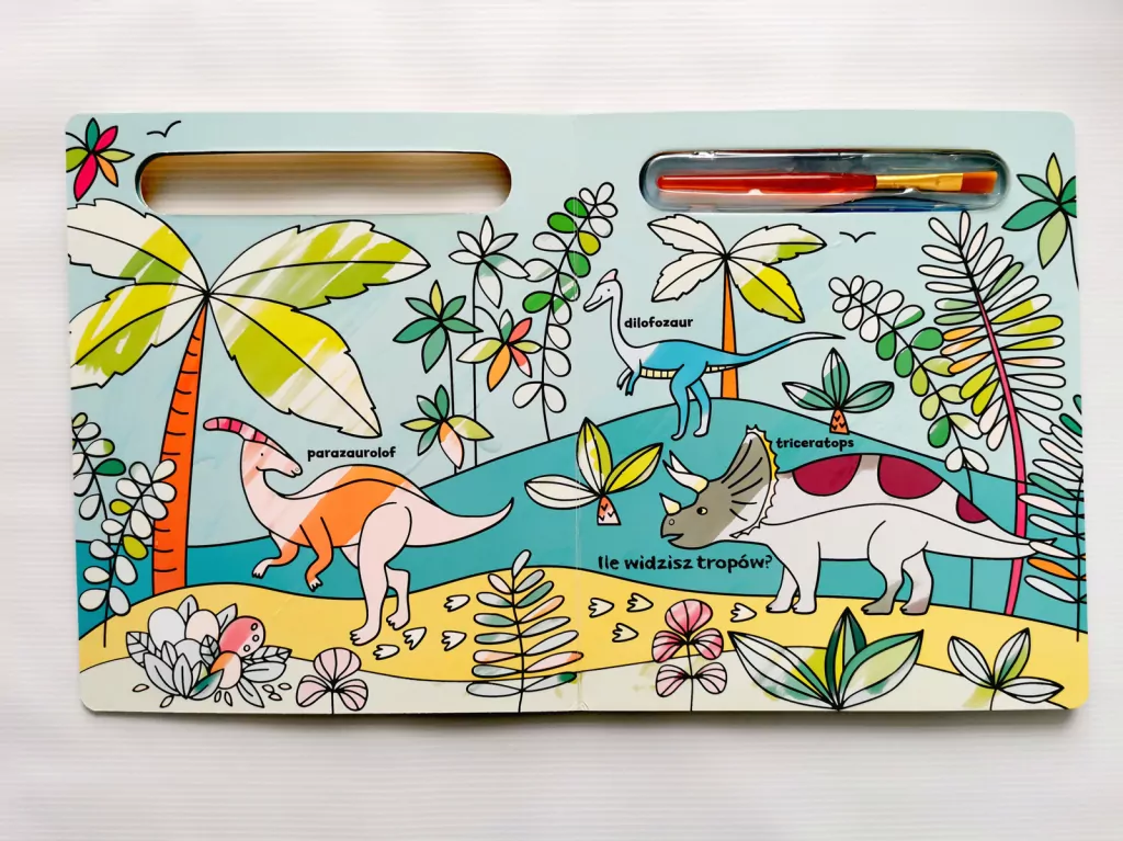 Dinozaury. Wodne przygody. Akademia mądrego dziecka - tantis.pl