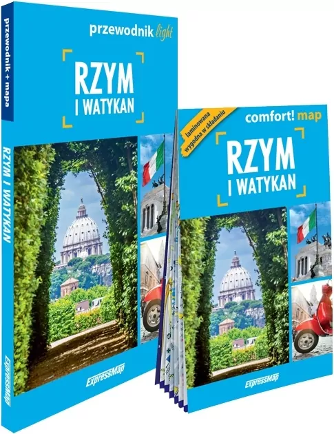 Rzym i Watykan light: przewodnik + mapa - tantis.pl
