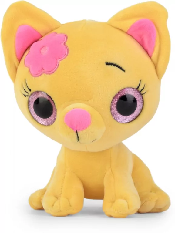 Maskotka kot żółty 16cm - tantis.pl