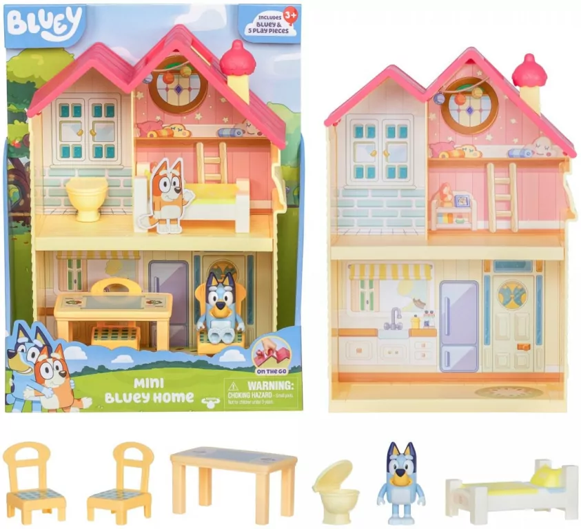 Zestaw figurek Mini Bluey Dom Rodzinny - tantis.pl