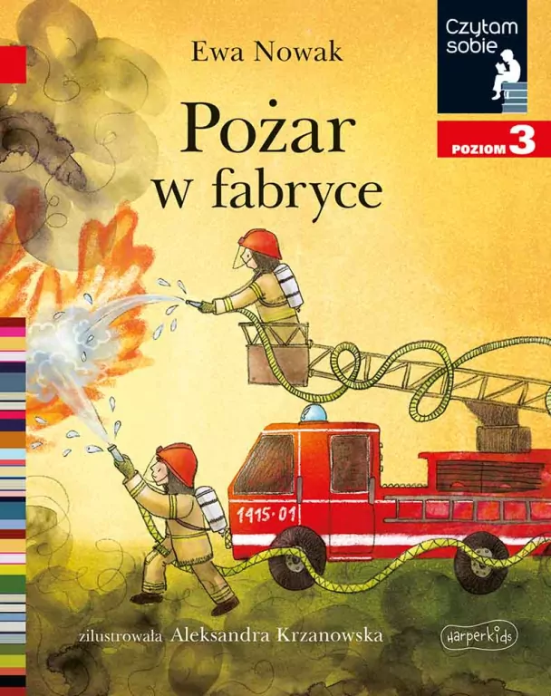 Pożar w fabryce. Czytam sobie. Poziom 3 - tantis.pl