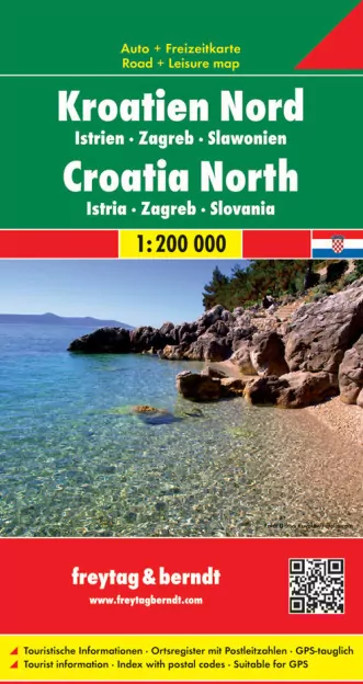 Chorwacja, część północna Istria mapa 1:200 000 - tantis.pl