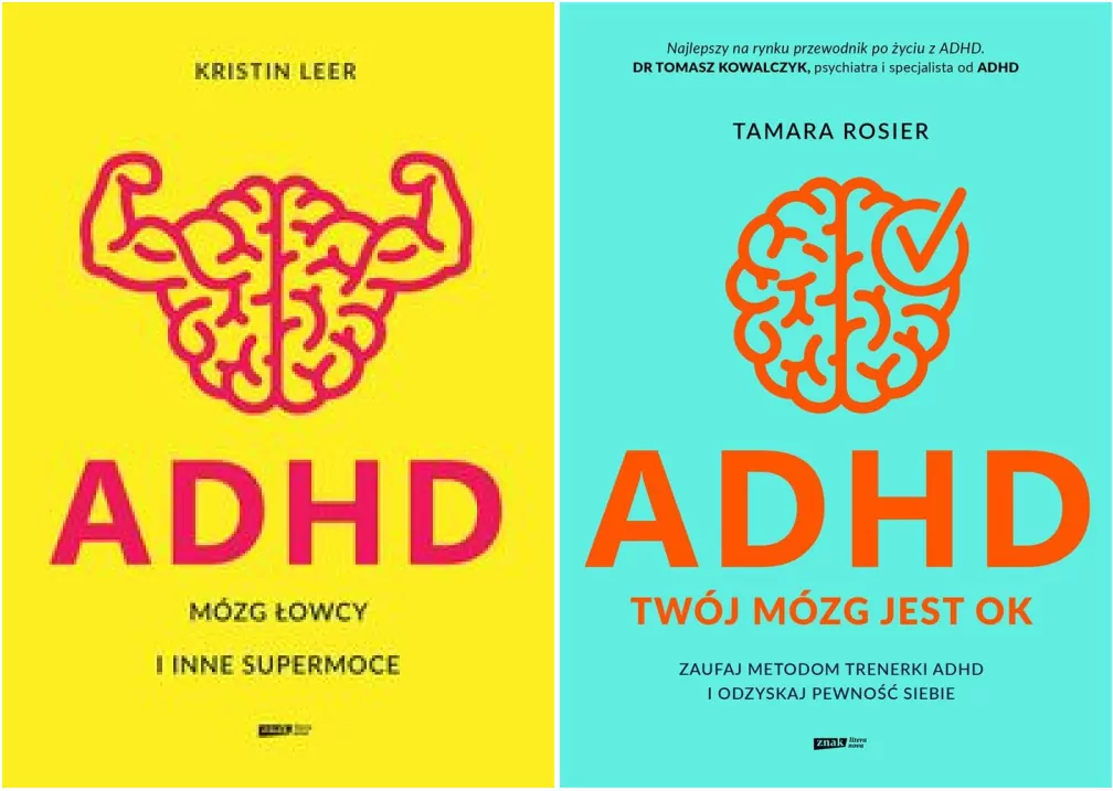 Pakiet: ADHD. Mózg łowcy i inne supermoce / ADHD. Twój mózg jest OK. Zaufaj metodom trenerki ADHD i odzyskaj pewność siebie - tantis.pl