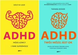 Pakiet: ADHD. Mózg łowcy i inne supermoce / ADHD. Twój mózg jest OK. Zaufaj metodom trenerki ADHD i odzyskaj pewność siebie