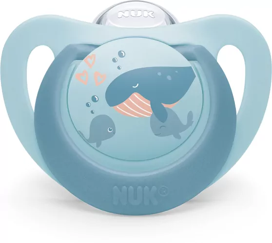 NUK. First Choice. Smoczki. 6-18 miesięcy. Żółw - tantis.pl