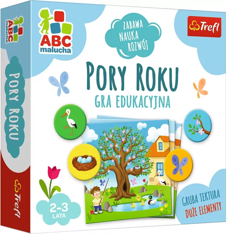 Pory roku. Gra Edukacyjna ABC Malucha - tantis.pl