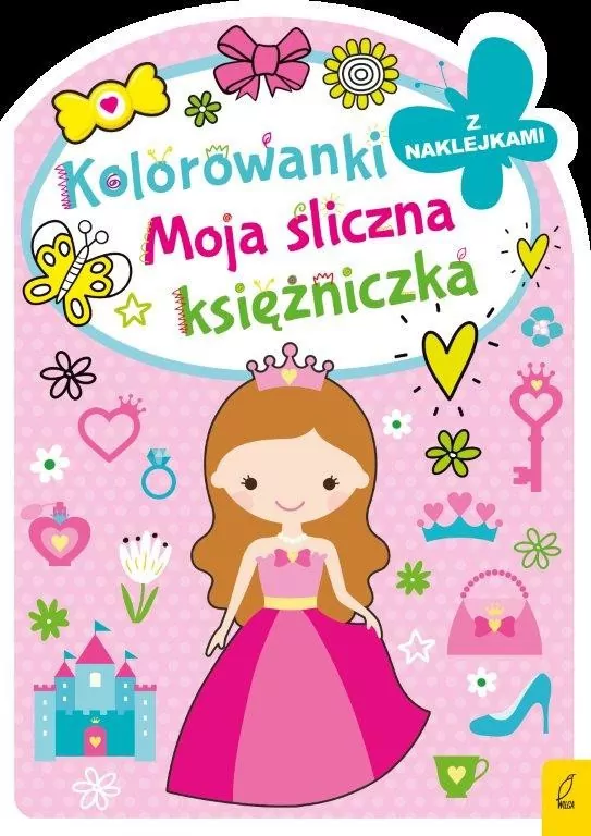 Kolorowanka z wykrojnikiem. Moja śliczna.. - tantis.pl