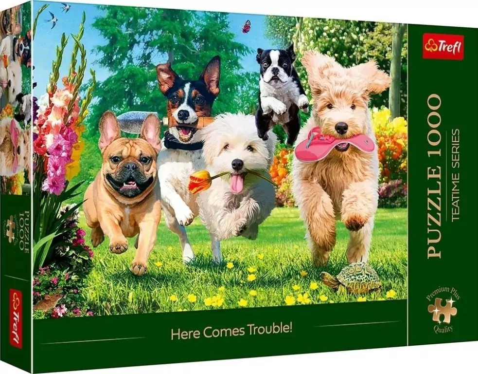 Puzzle 1000. Nadchodzą kłopoty. 10800 - tantis.pl