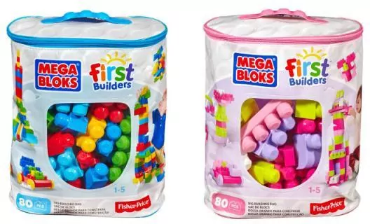 Klocki. Mega Bloks. 80 elementów - tantis.pl