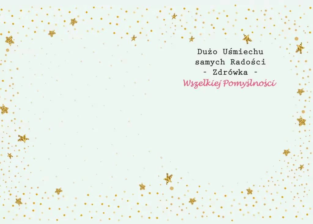 Karnet A5 Urodziny - Jednorożec - tantis.pl