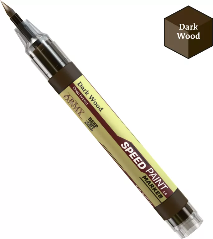 The Army Painter: Speedpaint 2.0 - Marker - Dark Wood - tantis.pl
