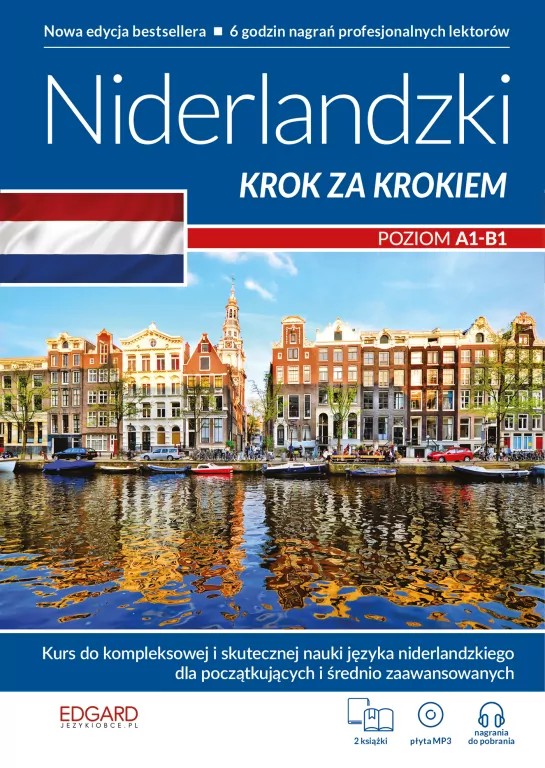 Niderlandzki. Krok za krokiem. Poziom A1-B1 - tantis.pl