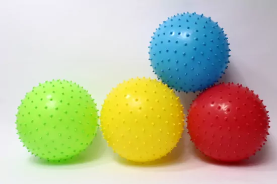 Piłka 230mm PVC Jeżyk 134449