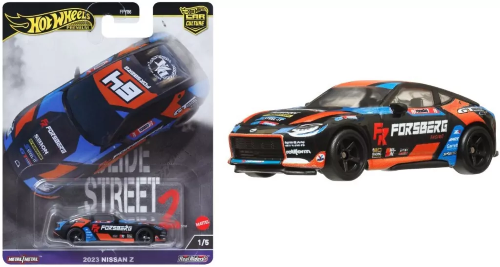 Hot Wheels Slide Street Nissan Z - tantis.pl