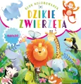 Blok kolorowanek. Dzikie zwierzęta - tantis.pl