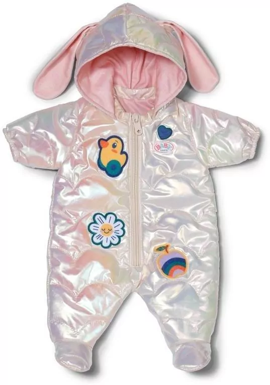 Baby born - Winter Suit Cream 43cm - tantis.pl
