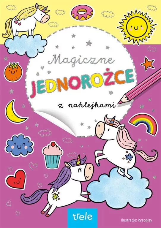 Magiczne jednorożce z naklejkami - tantis.pl