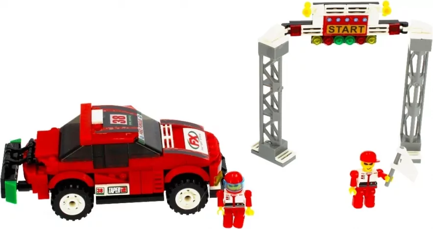Klocki konstrukcyjne Alleblox Racing Team 255 elementów - tantis.pl