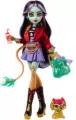 Monster High. Lalka Jinafire Long + zwierzątko - tantis.pl