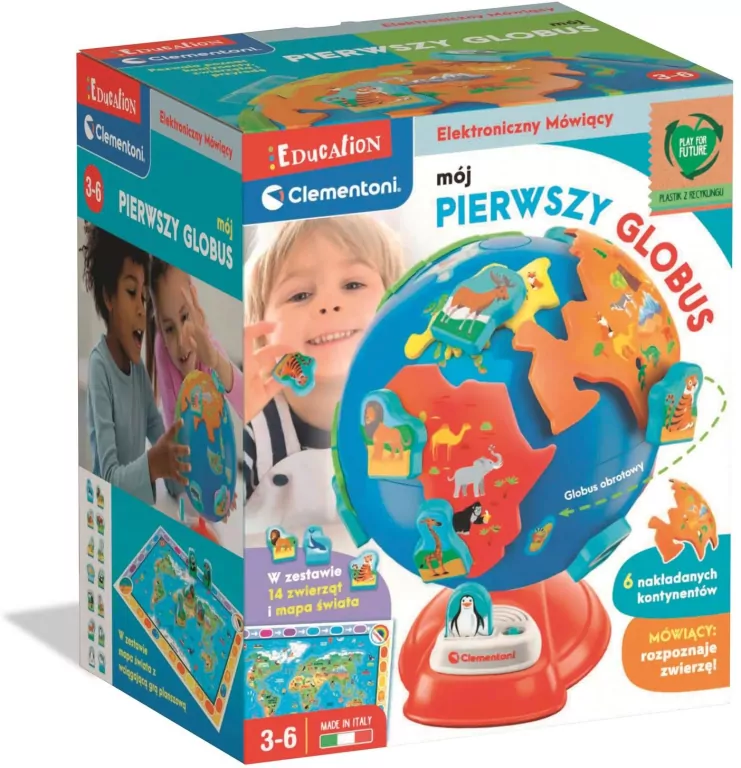 Interaktywny globus przedszkolaka - tantis.pl