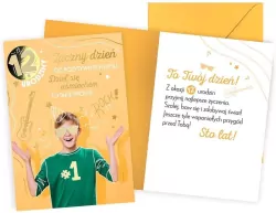 Karnet. Urodziny 12. Chłopiec