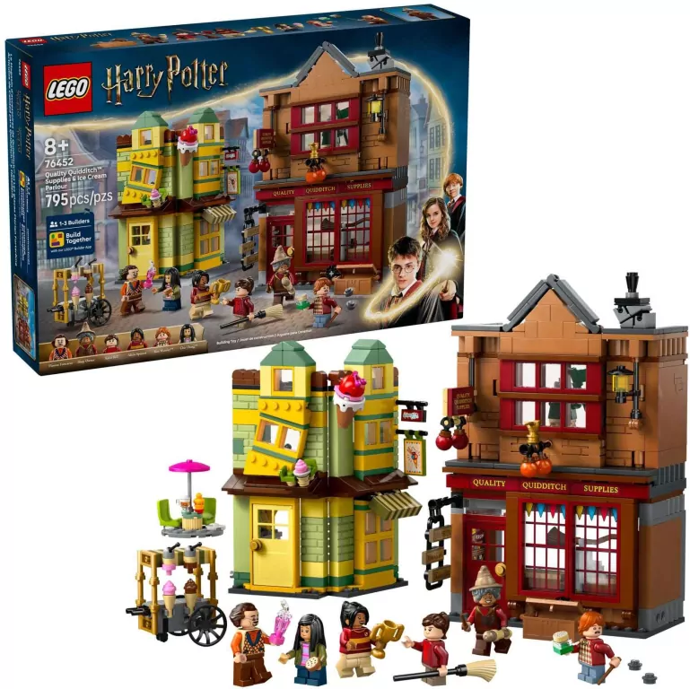 LEGO® Harry Potter. Markowy sprzęt do quidditcha™ i lodziarnia 76452 - tantis.pl