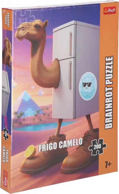 Puzzle 200 BrainRots Frigo Camelo TREFL - tantis.pl