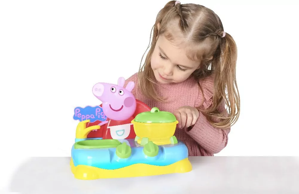 Świnka Peppa. Kuchenka. Zestaw do gotowania - tantis.pl