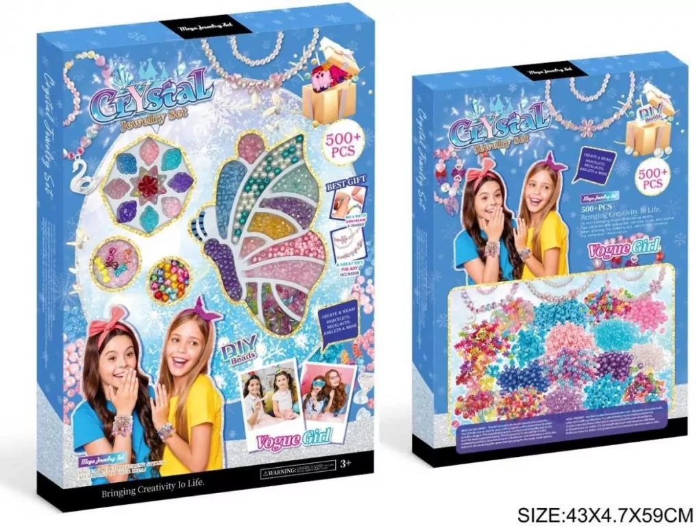 Zestaw koralików Motylek ponad - tantis.pl