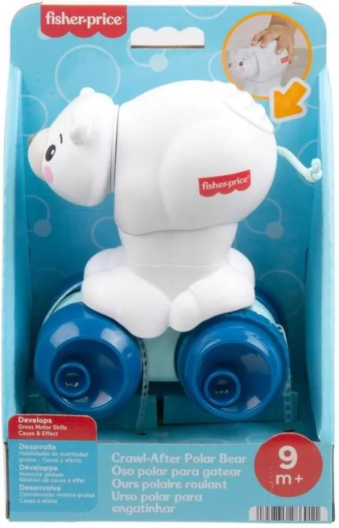 Fisher-Price. Miś polarny Raczkuj za mną - tantis.pl