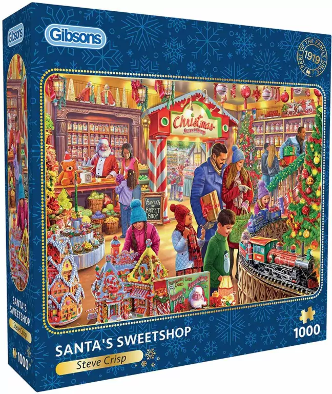 Puzzle 1000 Sklep ze słodyczami - tantis.pl