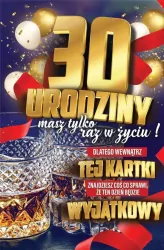Karnet. 30 urodziny