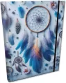 Notes B6 kratka z gumką Soft Touch Łapacze Blue - tantis.pl