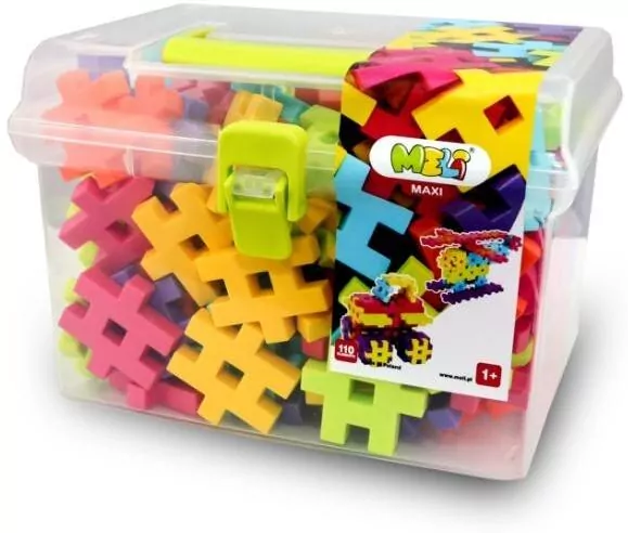Klocki Meli Maxi Travel Box 110 elementów - tantis.pl