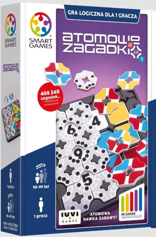 Smart Games Atomowe Zagadki (PL) IUVI Games - tantis.pl